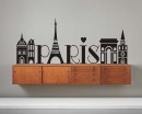 Stickers Paris silhouette